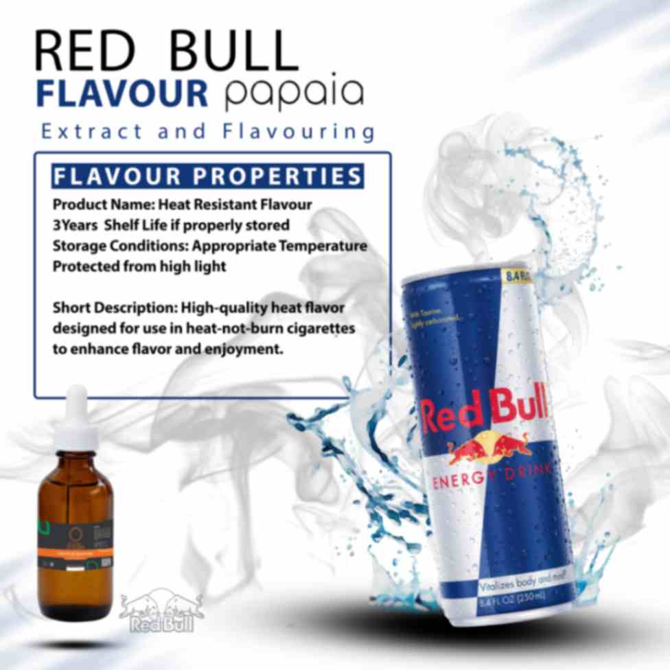 اسانس حرارتی ردبول red bull/ حلال VG-PG / قابل مصرف در تولید جویس و سالت سیگارالکتریکی یا ویپ